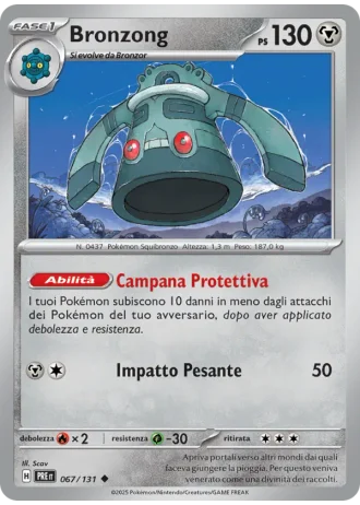 Bronzong #067/131 — Evoluzioni Prismatiche