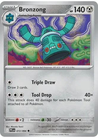 Bronzong #072 — Phantasmal Flames