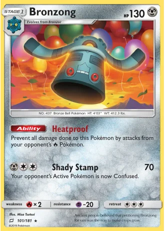 Bronzong #101/181 — Team Up