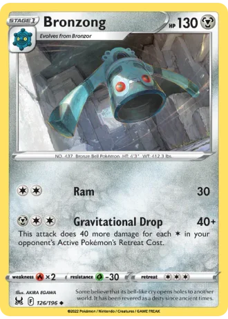 Bronzong #126/196 — Lost Origin