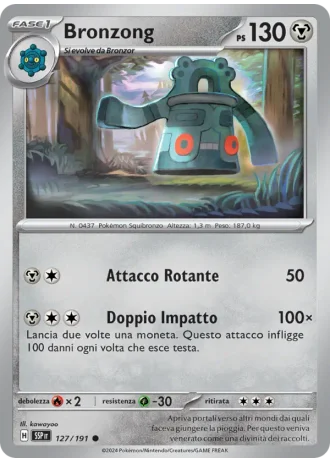 Bronzong #127/191 — Scintille Folgoranti