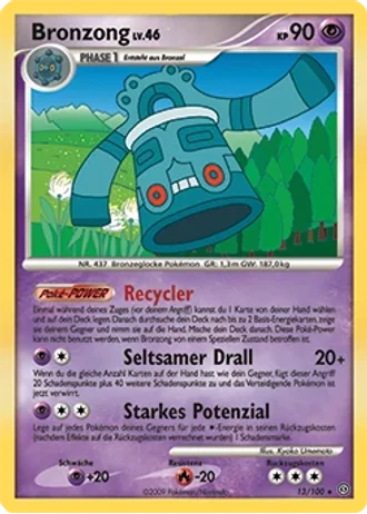 Bronzong #13/100 — Sturmtief