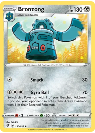 Bronzong #130 — Rebel Clash