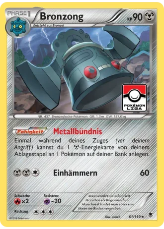 Bronzong #61/119 — Phantomkräfte