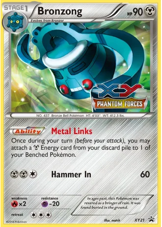 Bronzong XY21 — XY Promos