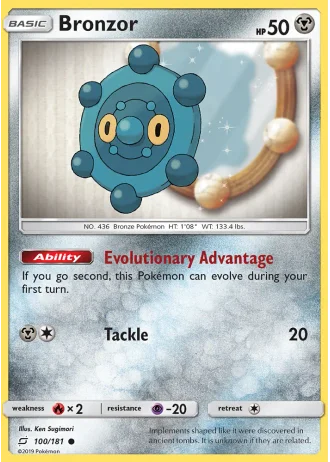 Bronzor #100 — Team Up