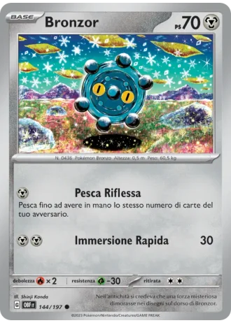 Bronzor #144 — Ossidiana Infuocata
