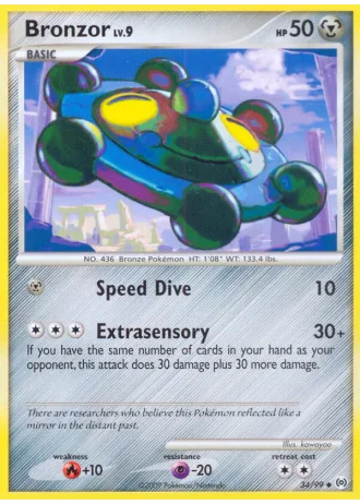 Bronzor #34 — Arceus