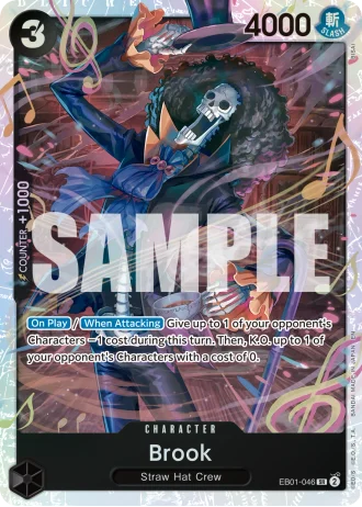 Brook (EB01-046) (Reprint) — One Piece Card The Best Vol.2(PRB02)