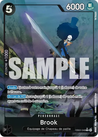 Brook (EB02-048) (Alternative Art) — Anime 25th Collection (EB02)