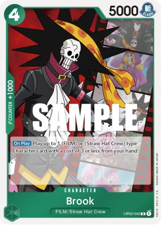 Brook (OP02-040) — Paramount War (OP02)