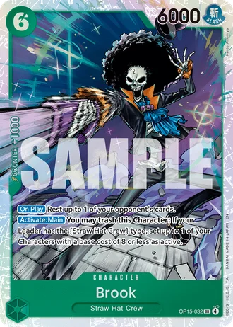 Brook (OP15-032) — Adventure on Kami's Island (OP15-EB04)