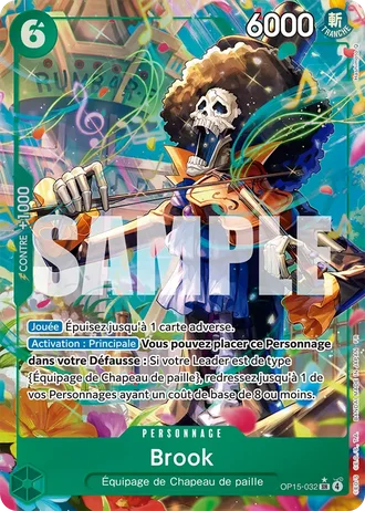 Brook (OP15-032) (Alternative Art) — Aventure sur l'Île de Dieu (OP15-EB04)
