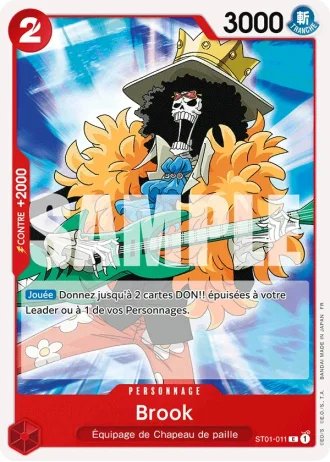 Brook (ST01-011) (Pirate Foil) — ONE PIECE CARD THE BEST vol.2 (PRB02)