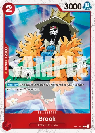 Brook (ST01-011) (Pirate Foil) — One Piece Card The Best Vol.2(PRB02)