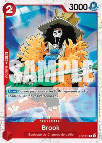 Brook (ST01-011) (Reprint) — ONE PIECE CARD THE BEST vol.2 (PRB02)