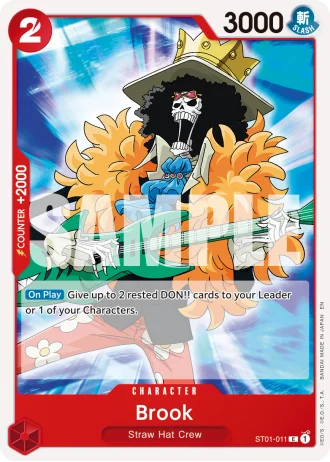 Brook (ST01-011) (Reprint) — One Piece Card The Best Vol.2(PRB02)