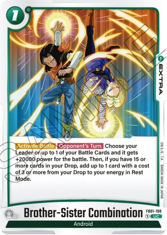 Brother-Sister Combination FB01-100 — Awakened Pulse (FB01)