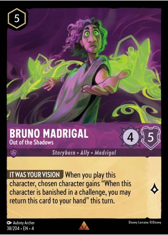 Bruno Madrigal - Out of the Shadows #38/204 — Ursula's Return