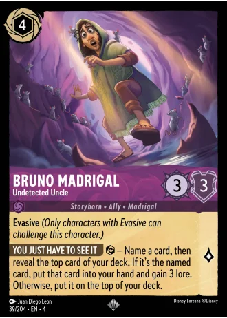 Bruno Madrigal - Undetected Uncle #39/204 — Ursula's Return