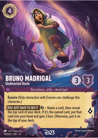 Bruno Madrigal - Undetected Uncle #4/204 — Ursula's Return