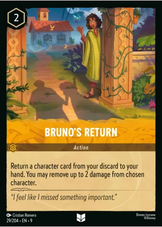 Bruno's Return #29/204 — Fabled