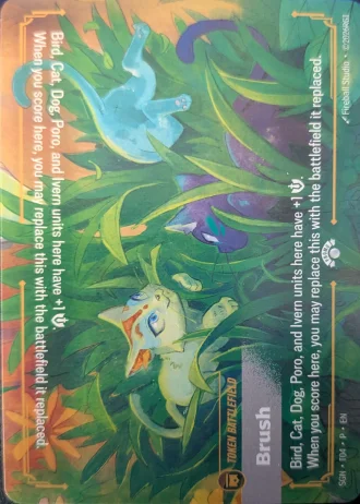 Brush // Gold T04-P — Promotional Cards