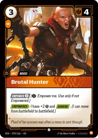 Brutal Hunter #070/166 — Vendetta