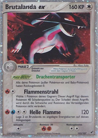Brutalanda ex #103 — EX Deoxys