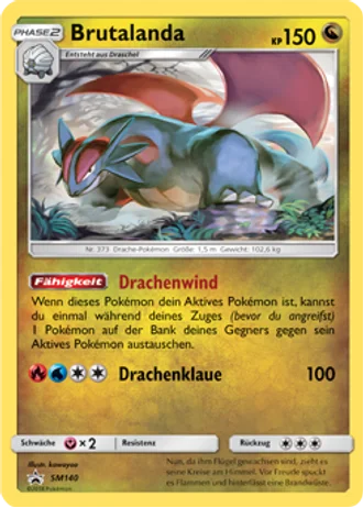 Brutalanda SM140 — Sonne & Mond Promos