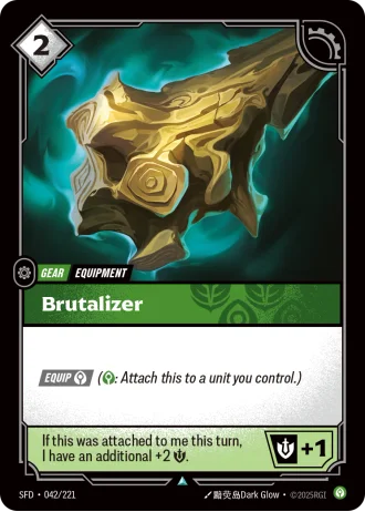 Brutalizer #042/221 — Spiritforged