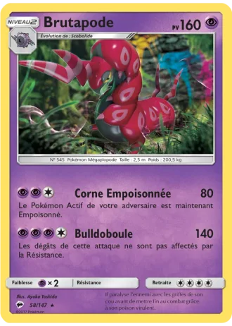 Brutapode #58/147 — Ombres Ardentes