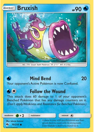 Bruxish #70/214 — Lost Thunder