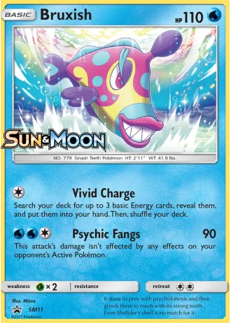 Bruxish SM11 — Sun & Moon Promos