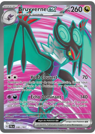 Bruyverne ex #246/193 — Évolutions à Paldea
