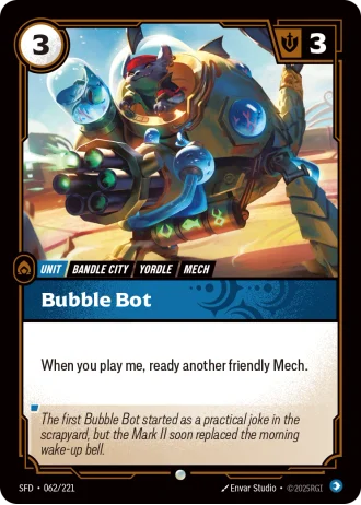 Bubble Bot #062/221 — Spiritforged