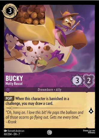 Bucky - Nutty Rascal #60/204 — Archazia's Island