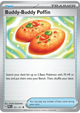 Buddy-Buddy Poffin #101/131 — Prismatic Evolutions