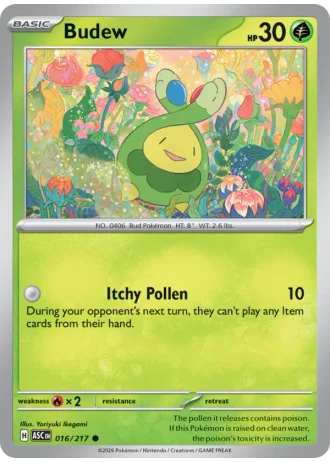 Budew #016 — Ascended Heroes