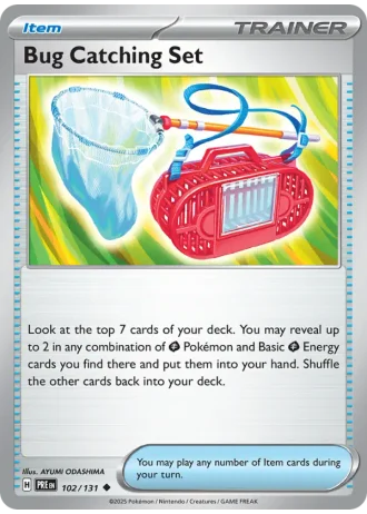 Bug Catching Set #102/131 — Prismatic Evolutions