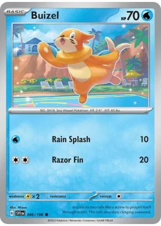 Buizel #046 — Scarlet & Violet