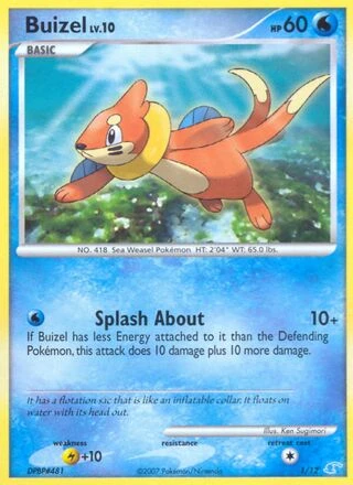 Buizel #1 — DP trainer Kit (Manaphy)