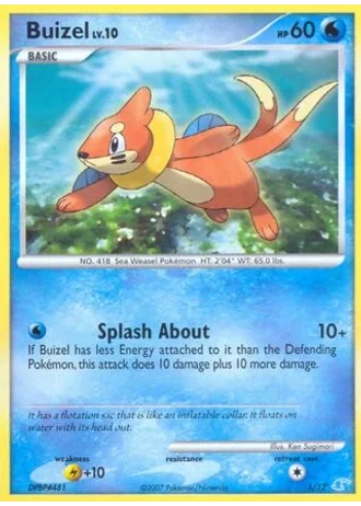 Buizel #1 — DP trainer Kit (Manaphy)