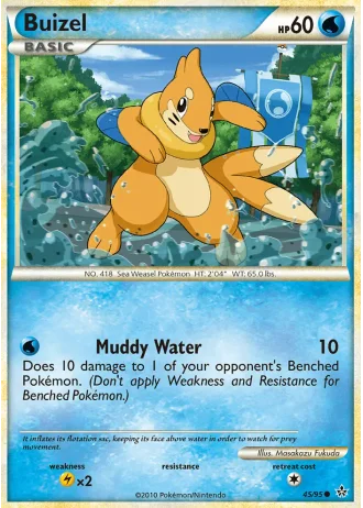 Buizel #45/95 — Unleashed