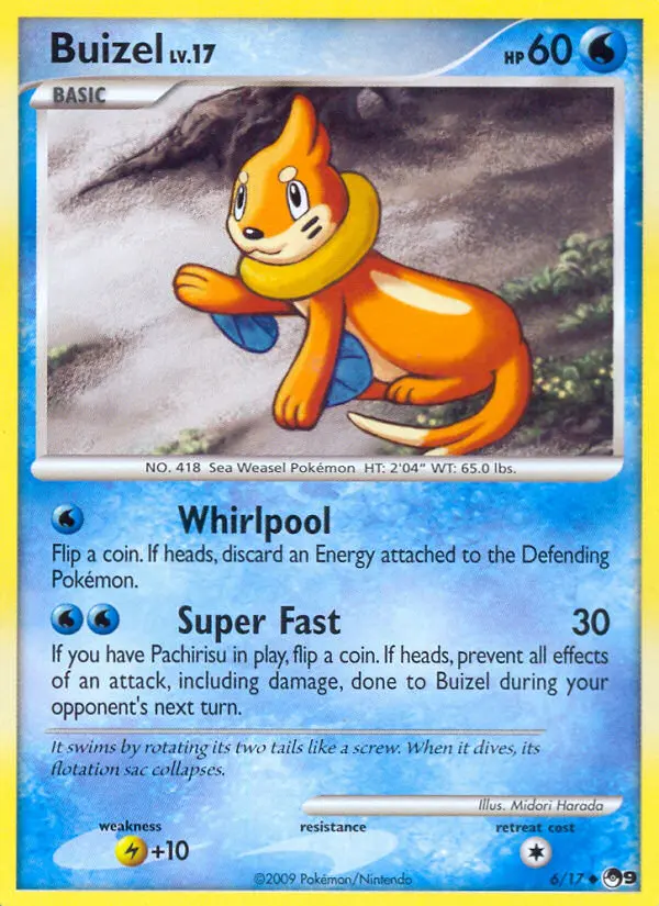 Buizel #6 — POP Series 9