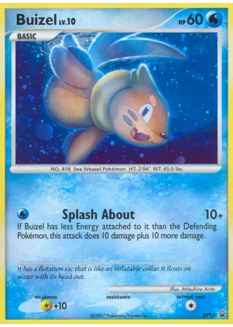 Buizel DP13 — Diamond & Pearl Promos