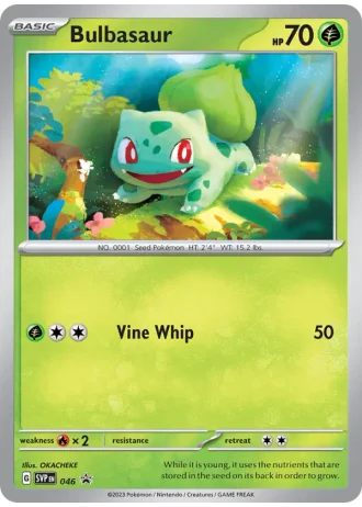 Bulbasaur #046 — Scarlet & Violet Promos