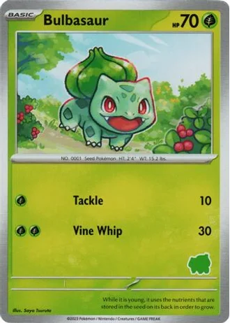 Bulbasaur #1 — My First Battle