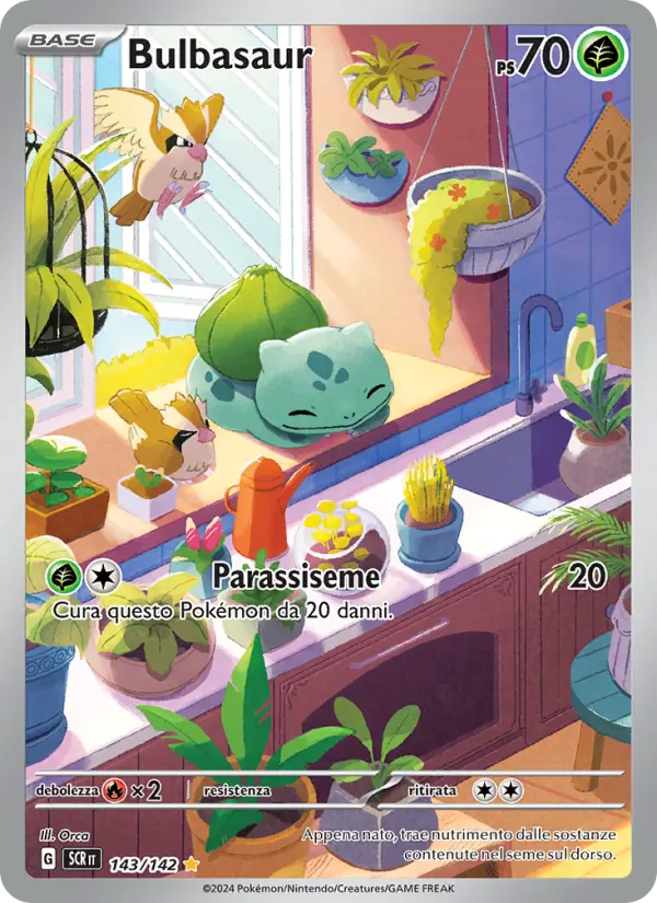 Bulbasaur #143 — Corona Astrale