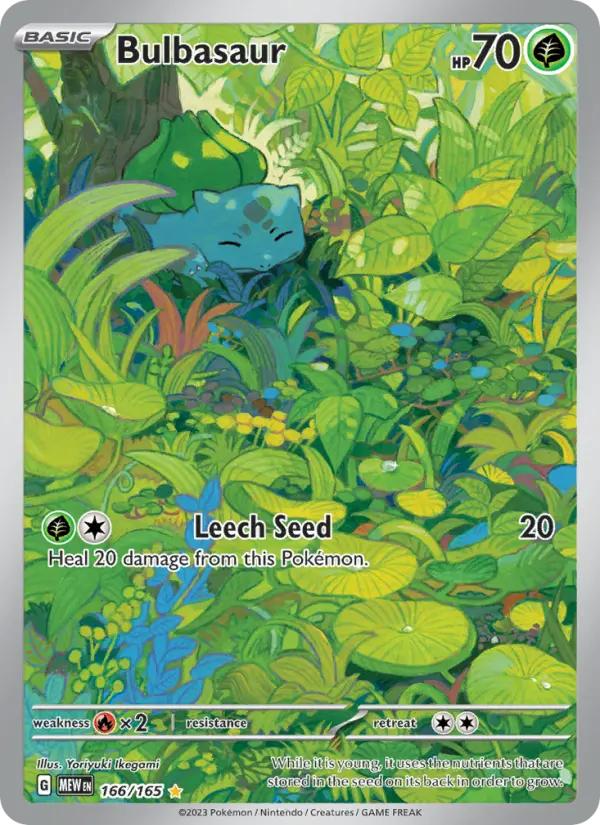 Bulbasaur #166 — 151
